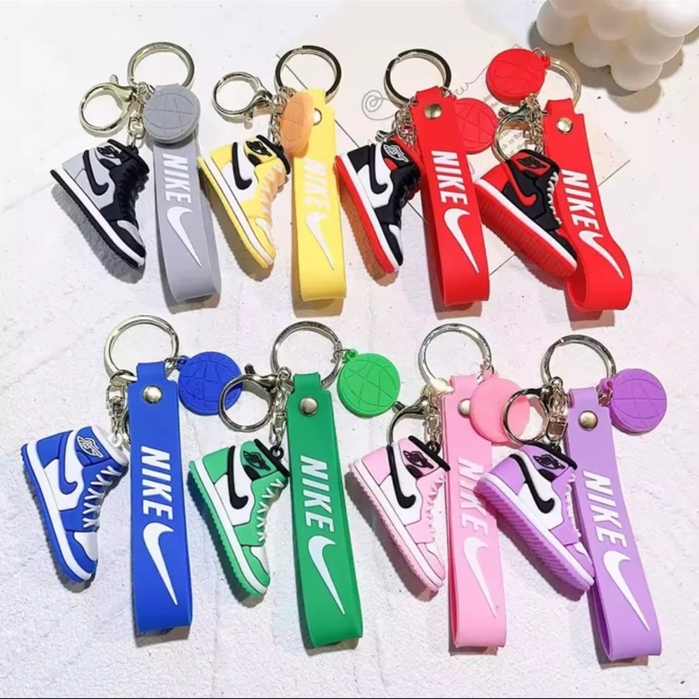 Nike Sneaker Keychain (PICK ONE) Let me know the Color you want!